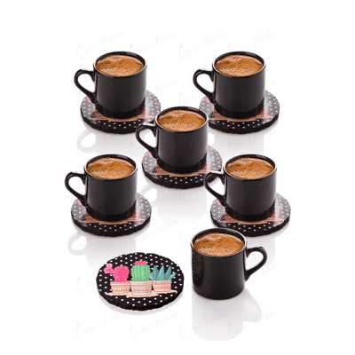 Ensemble tasse à café et soucoupe