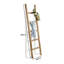Échelle de couverture en bois 57 po entièrement assemblée-1148505660