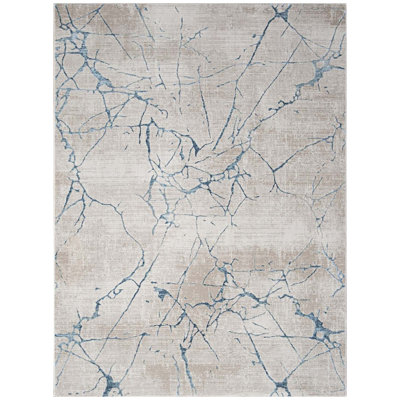 Rectangle Area Rug, Area Rug Like Cracked Wall