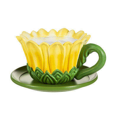 Pot à fleurs en résine