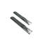 bingltd- 14 Inch Soft Close Ball Bearing Hardware 3-Section Full Extension Side Mount Black Drawer Slides, 150 LB Capacity Drawer Slide (10 pairs)-124064847
