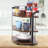 Wood Countertop Corner Shelf