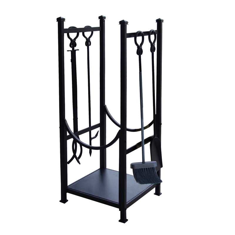 Steel Fireplace Tool Set