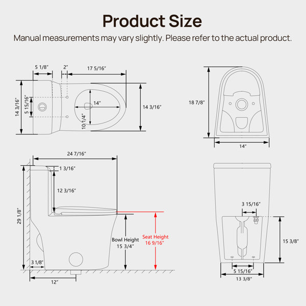 Dimensions du produit