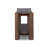 Aileen Outdoor Console Table-Stained Saddle Brown