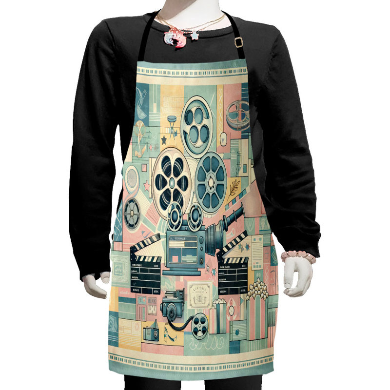 No Pattern Bib Apron