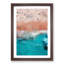 Bondi Beach in Australia in Abstract - Framed Print-55679117-55679120