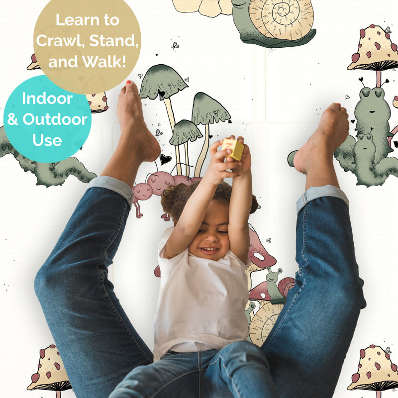 Tapis de jeu en mousse pliable JumpOff Jo, Champignon
