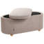 Fabric Upholstered Storage Bench-2043780752