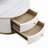 2 Pieces White Round Nesting  Coffee Table