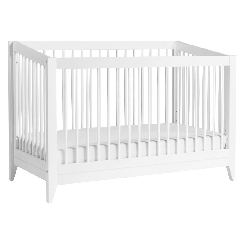 Sprout 4-in-1 Convertible Crib, White