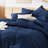 Bedsure Navy Bedding Sets With Quilted Fluffy Comforters-108920056