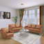 Fauteuil en cuir véritable l 36,6 po Janeil