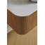 Meuble-lavabo de salle de bain en bois massif rayé de 36 po avec lavabo Dina-1677280707