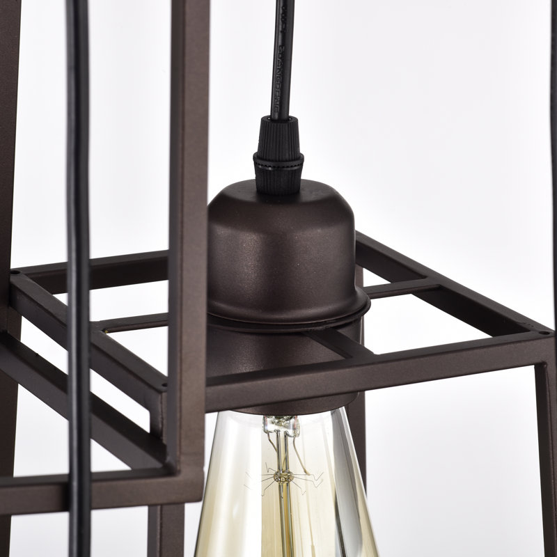 Habiba 5 - Light Oil Rubbed Bronze Cluster Pendant