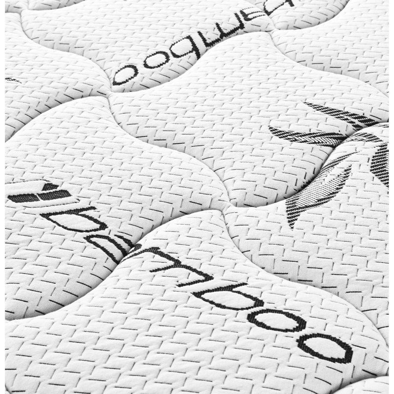 Matelas Queen Size 6 po entièrement en mousse avec housse, bon support grâce à la mousse haute densité, 80 po de profondeur, 60 po de largeur, 5,63 po d'épaisseur. Housse et noyau pour un soutien stable, blanc.