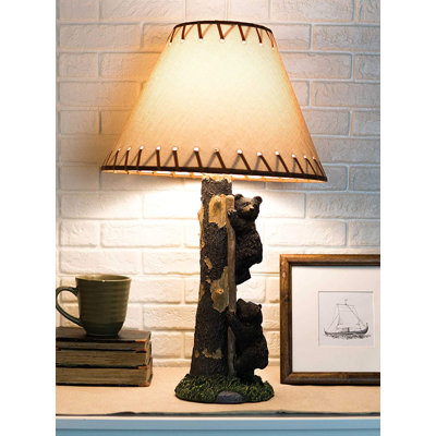 Lampe de table noire 23 po Stanek