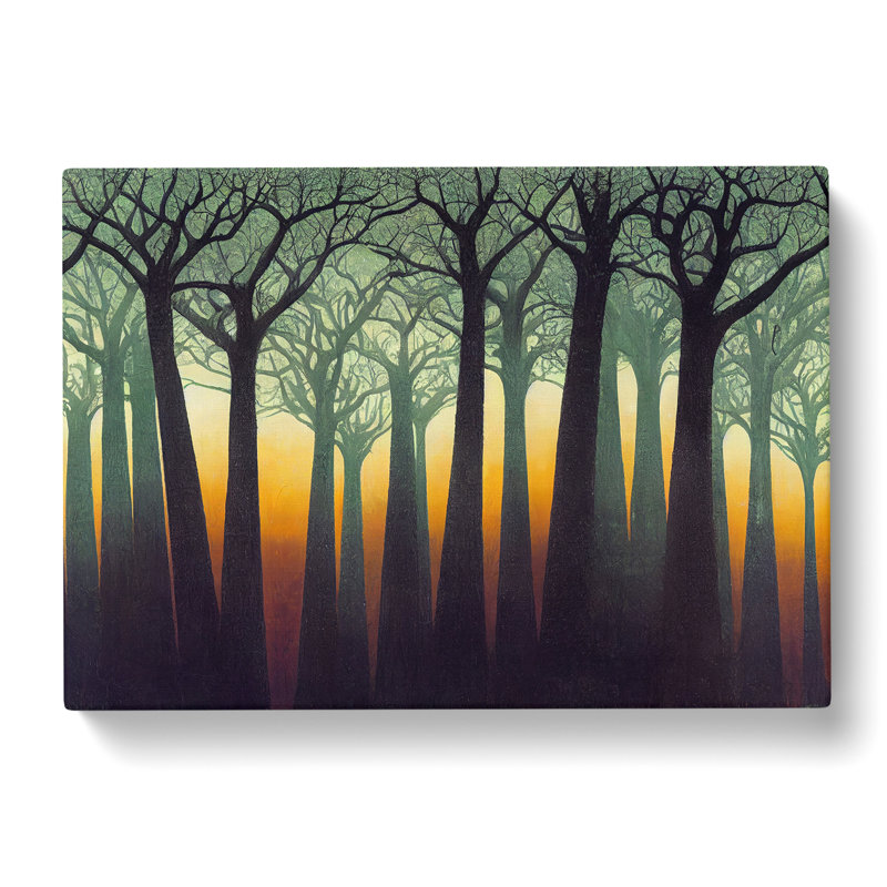 A Progressive Forest - Wrapped Canvas Print, 50cm H x 76cm W x 3cm D