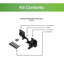 Loquet de bar standard flottant
