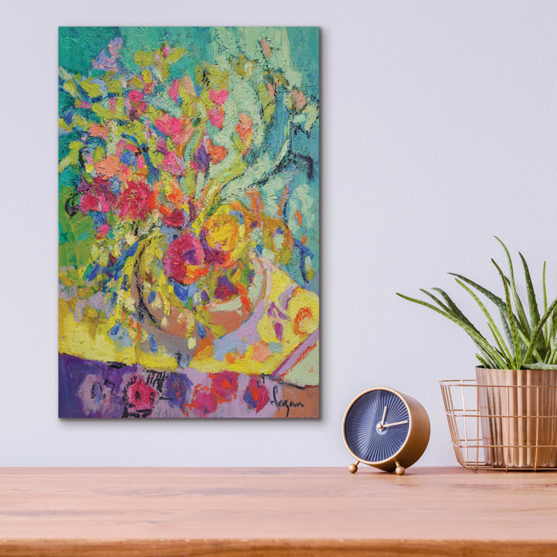  'Abundance Of Joy' by Dorothy Fagan Acrylic Glass Wall Art, 12" x 16"