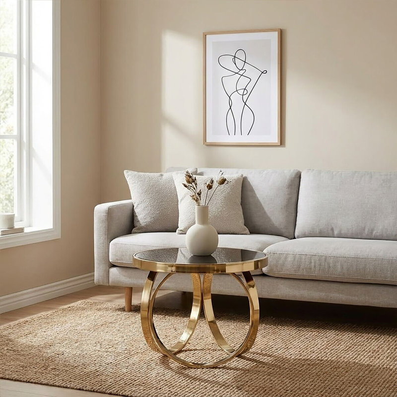 McBrine Frame Coffee Table, 46cm H x 60cm W x 60cm D