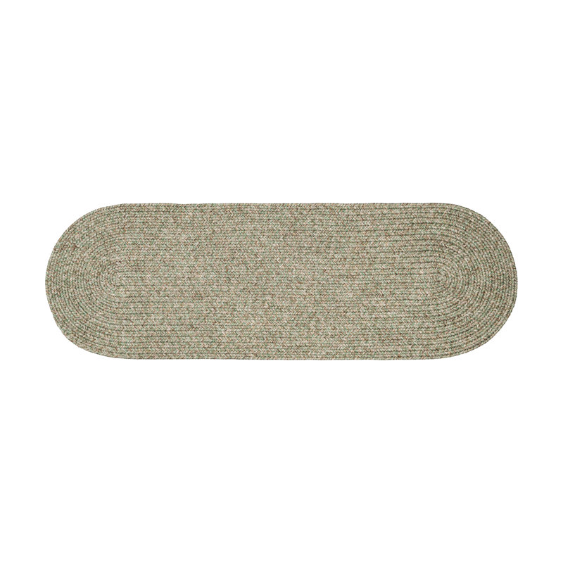 Seline Synthetic Geometric Indoor / Outdoor Rug, Oval 2' x 4'