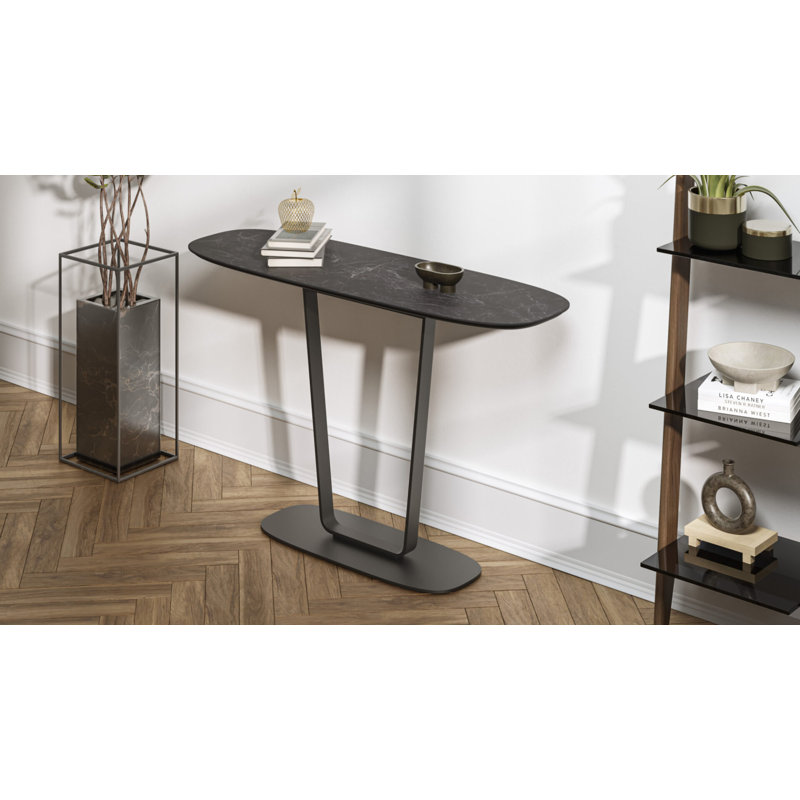 Cloud 9 50'' W Console Table, Nimbus Black
