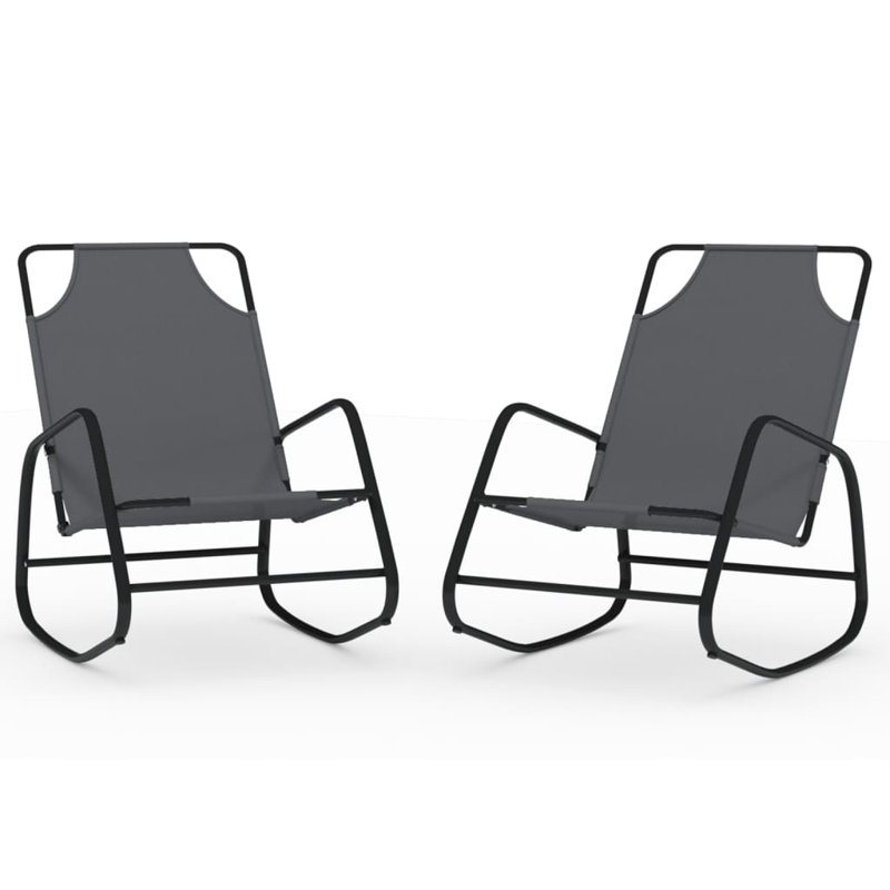 Darweshi Steel Outdoor Chair, Grey