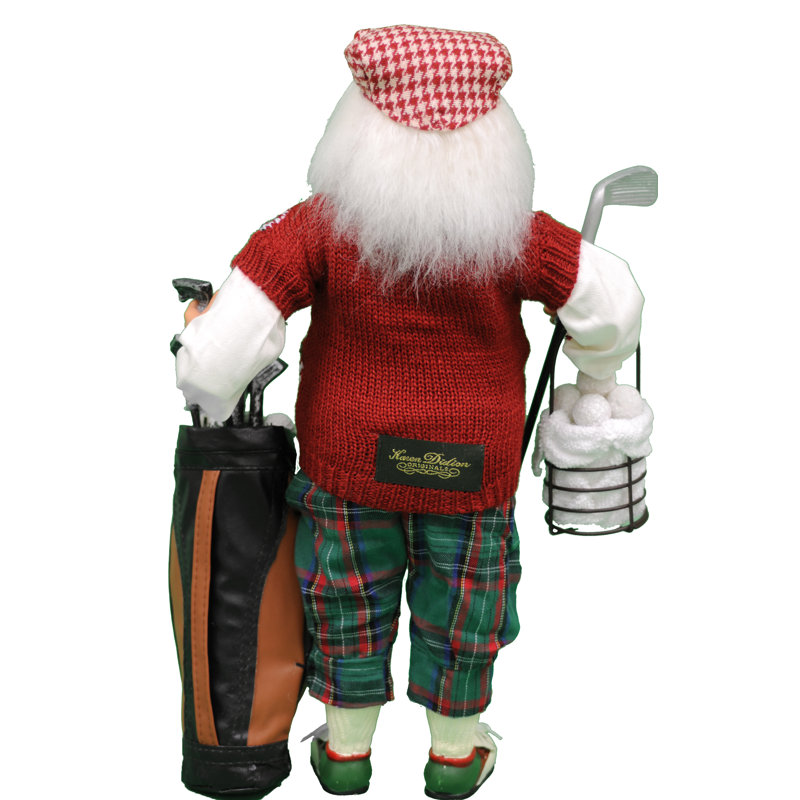 Golf Santa with Basket
