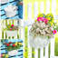 Pot de fleurs mural en plastique-1963145033