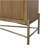 Metal Base Latte Sideboard