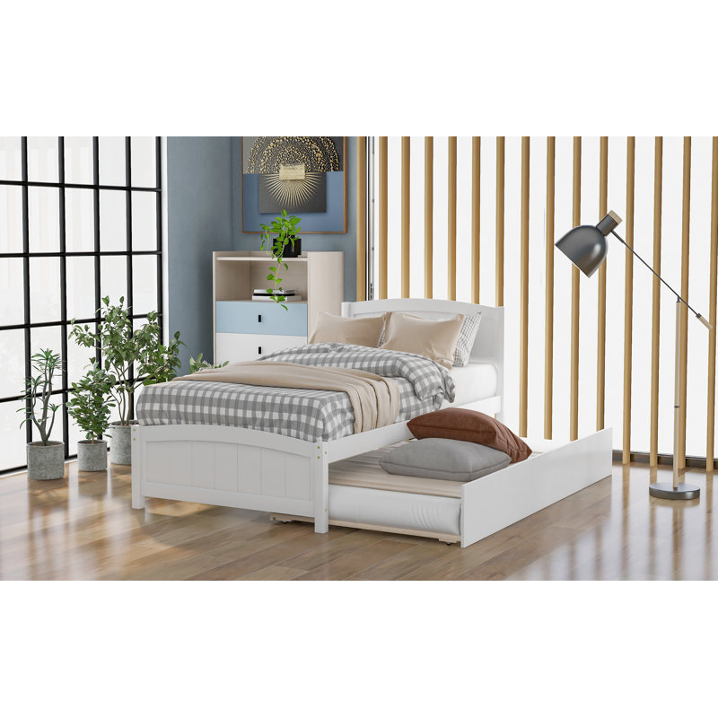 Britanna Kids Twin with Trundle, White