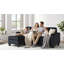 Modern L-Shaped Sectional Sofa with Reversible Chaise and Tufted Comfort