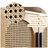 Modern Burlywood Solid Wood Sideboard