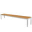 Banc de pique-nique en aluminium Vienna Backless-40344820-21808297