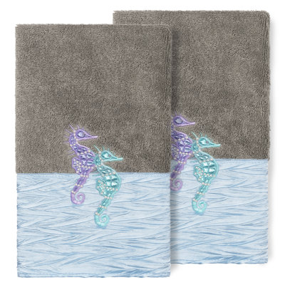 Sofia 100% Turkish Cotton Embellished Hand Towel