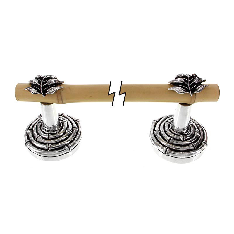 Palmaria Towel Bar, Antique Silver, 2.63" x 32.63"