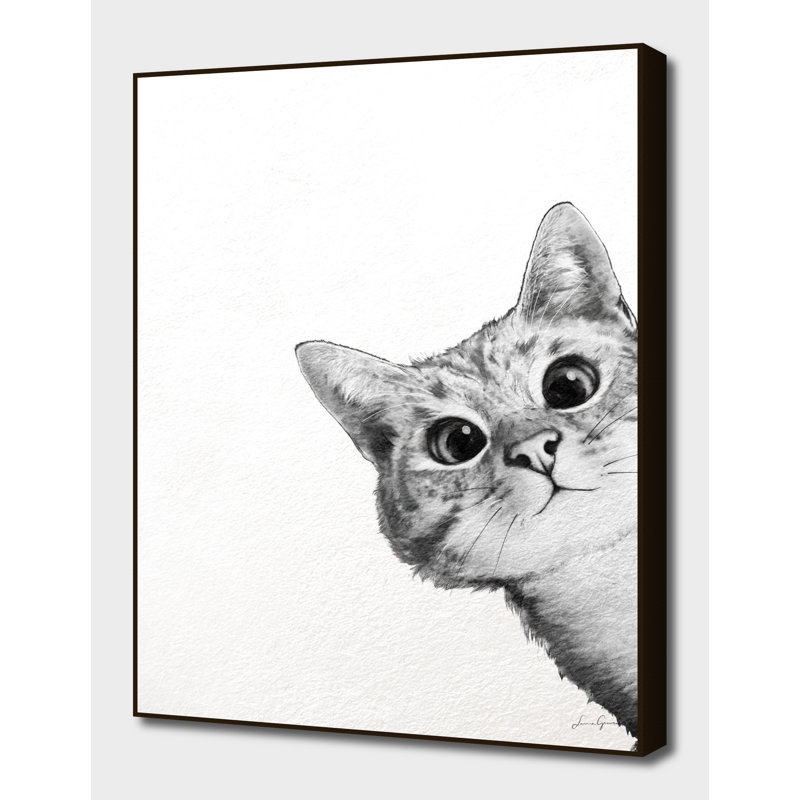 « furtify cat » par laura varias-cadre photo, impression sur papier, H 20 po x l 16 po