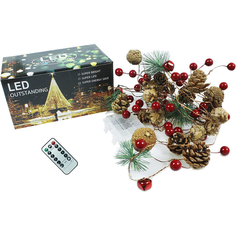 30 Light Solar Lighted Trees & Branches