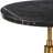 Tenafly Black Marble Accent Table