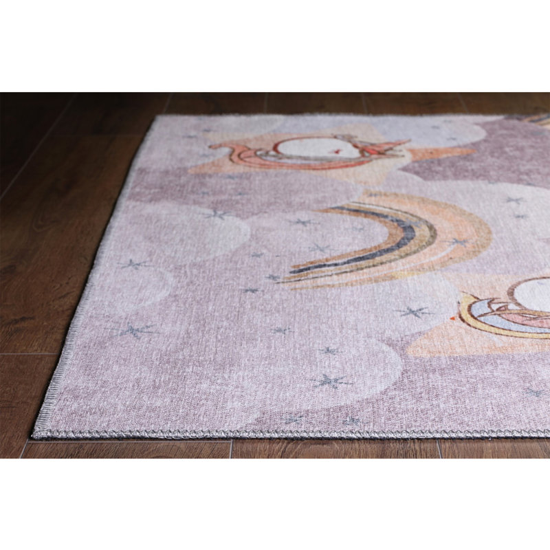 Tapis de couloir élégant (2,5 x 7,5 pi), 100% polyester, 1,1 lb / pi² | Poils de 4 mm de hauteur, dessous en polyester recyclé | Lavable à la machine, écologique | Parfait pour les entrées, les salons et les couloirs