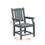 Premium All-Weather Wicker Outdoor Dining Armchair with Cushion
