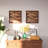 Rustic Abstract Solid Wood Wall Decor