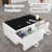 Smart Coffee Table with Fridge, Wireless Charging and Speakers-102884462