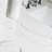 Wenty 13.625'' White Stone Rectangular Bathroom Sink