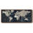 OLD WORLD MAP- Framed Canvas