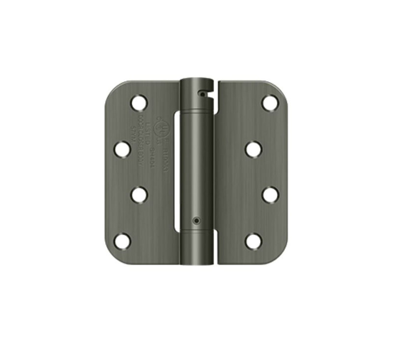 Steel Hinge, Antique Nickel