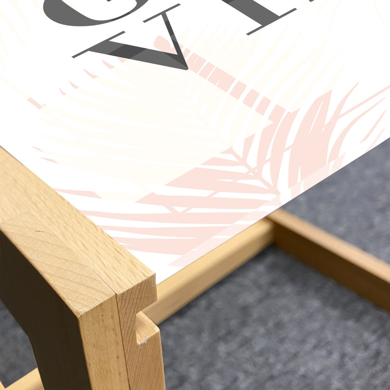 Jakyle Trestle Coffee Table, 40cm H x 74cm W x 62cm D