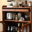 Armoire d'appoint moderne et multifonctionnelle avec rangement