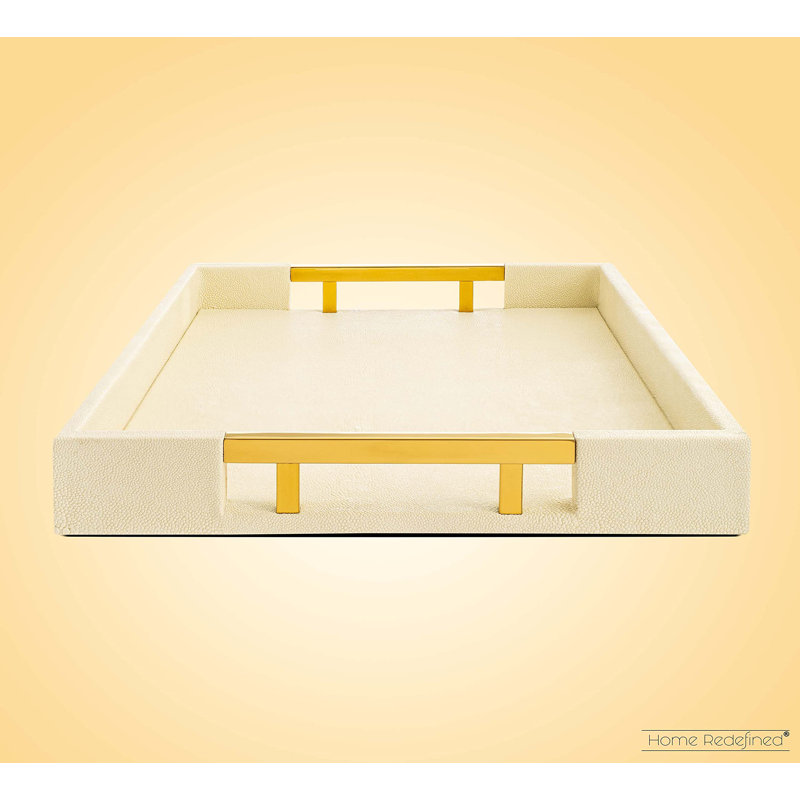 Mayalee Tray, Cream